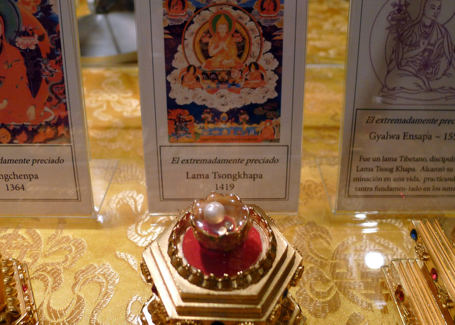 Relic of old Buddhist master