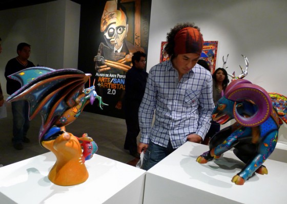 Special exhibits gallery in the Museo de Arte Popular