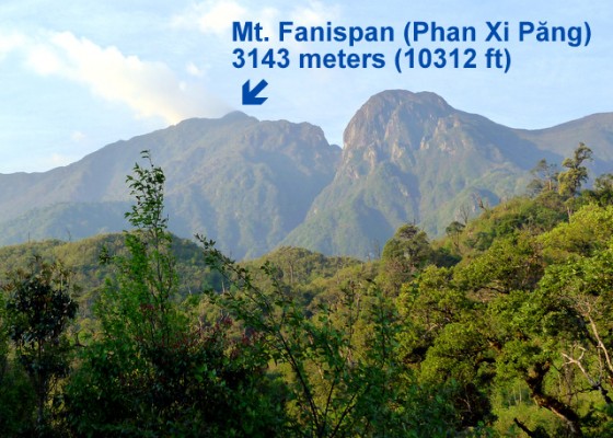 Objective: The top of Mt. Fansipan in Vietnam