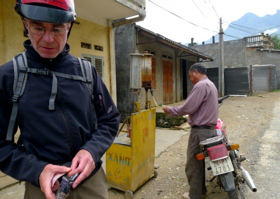 Fuel stop near Sapa, Vietnam