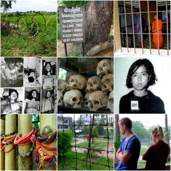 Stark images of the Killing Fields and S-21 Torture Prison in Phenom Penh