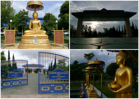 Scenes from the meditation retreat center, Chiang Mai, Thailand