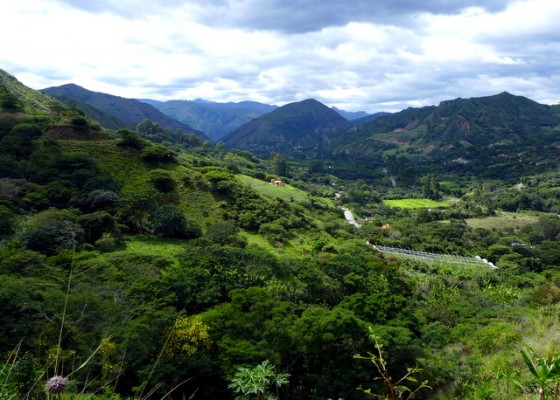 The verdant valley of Vilcabamba