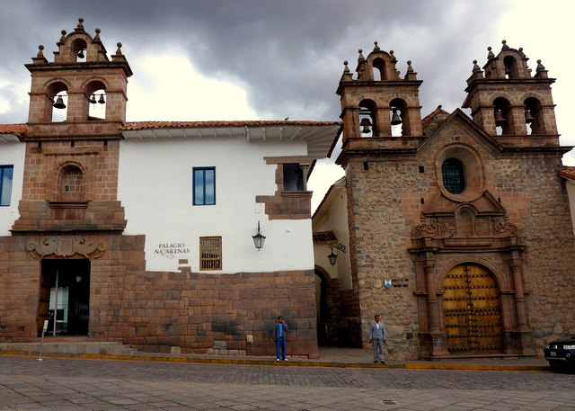 Colonial buildings crafted from Inca stone
