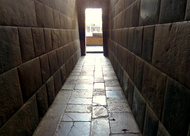 Graceful lines and light are part of the Qorikancha\'s temple magical effects