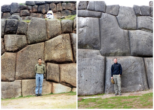 Then and now: Me at Saqsaywaman in 1999 and 2012