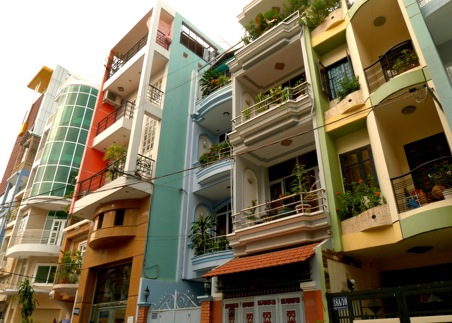 Urban development is everywhere in HCMC with some interesting new styles