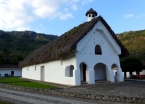 The distinctive church in the village of San Andrés de Pisimbala located nearby the Tierradentro burial sites